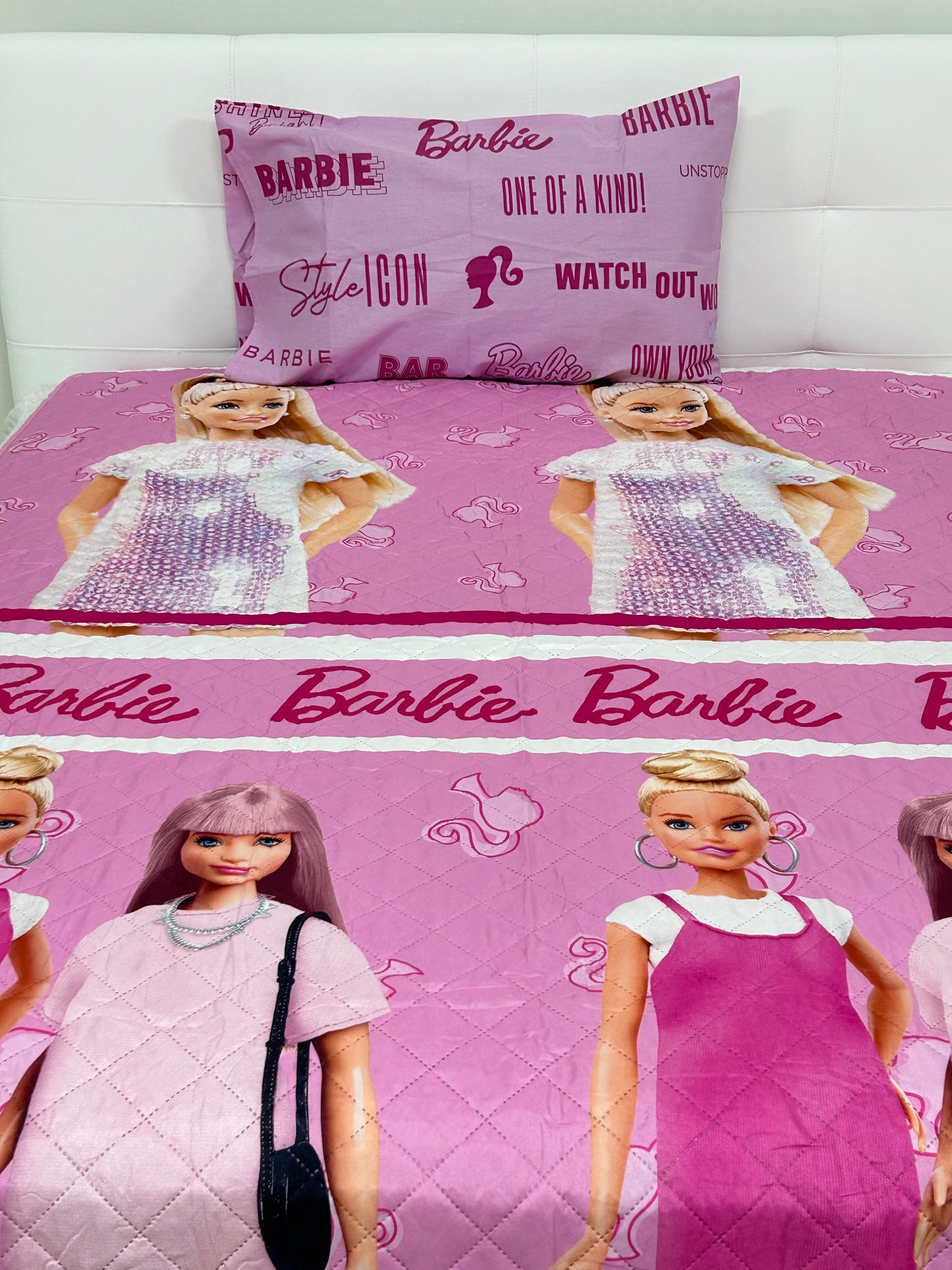 Trapuntino singolo Barbie